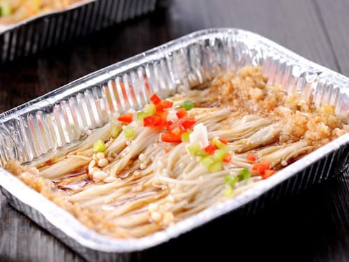 吉利锡纸烤金针菇